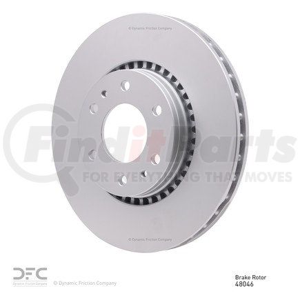 Dynamic Friction Company 604-48046 GEOSPEC Coated Rotor - Blank