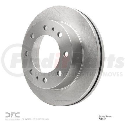 Dynamic Friction Company 604-48051 GEOSPEC Coated Rotor - Blank