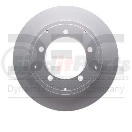 Dynamic Friction Company 604-48076 Disc Brake Rotor - GEOSPEC Coated
