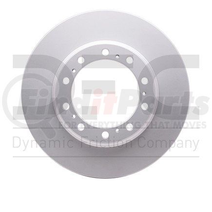 Dynamic Friction Company 604-48080 Disc Brake Rotor - GEOSPEC Coated