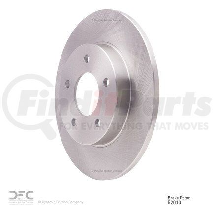 Dynamic Friction Company 604-52010 GEOSPEC Coated Rotor - Blank