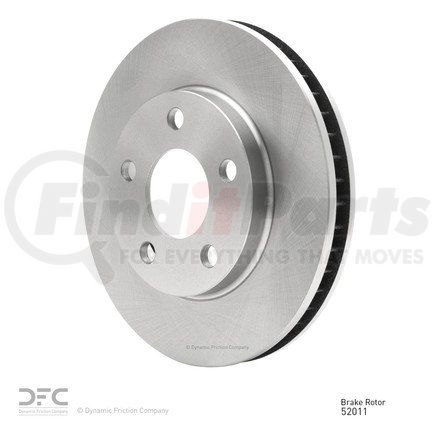 Dynamic Friction Company 604-52011 GEOSPEC Coated Rotor - Blank