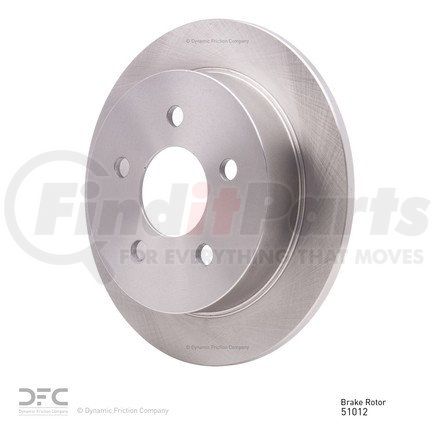 Dynamic Friction Company 604-52012 GEOSPEC Coated Rotor - Blank