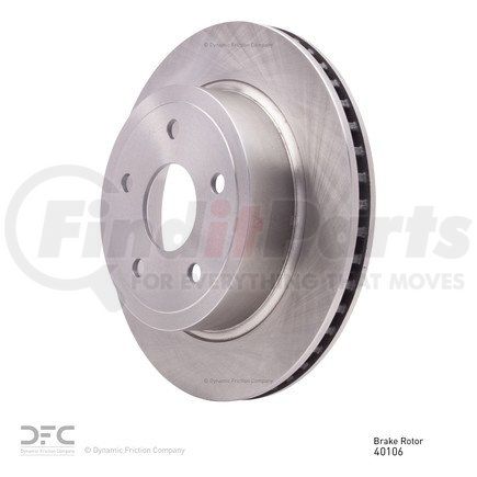 Dynamic Friction Company 604-40106 GEOSPEC Coated Rotor - Blank