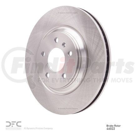 Dynamic Friction Company 604-46022 GEOSPEC Coated Rotor - Blank