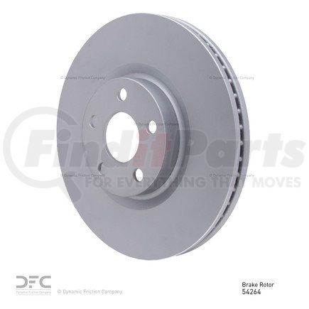 Dynamic Friction Company 604-54264 GEOSPEC Coated Rotor - Blank