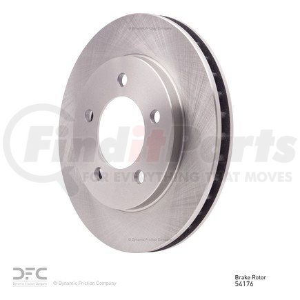 Dynamic Friction Company 604-54176 GEOSPEC Coated Rotor - Blank