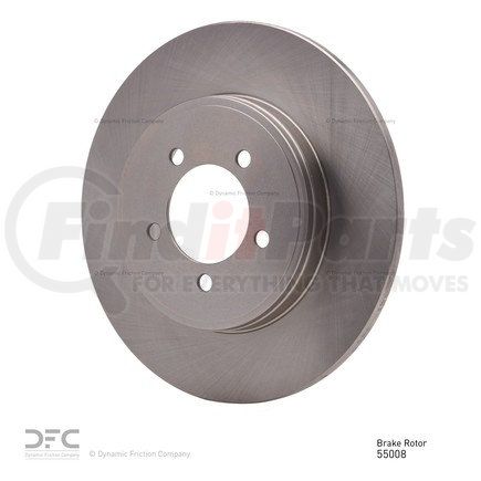 Dynamic Friction Company 604-55008 GEOSPEC Coated Rotor - Blank