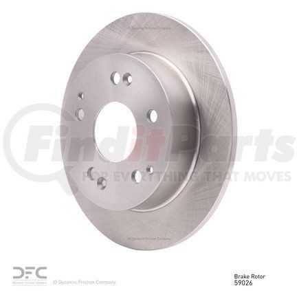 Dynamic Friction Company 604-59026 GEOSPEC Coated Rotor - Blank