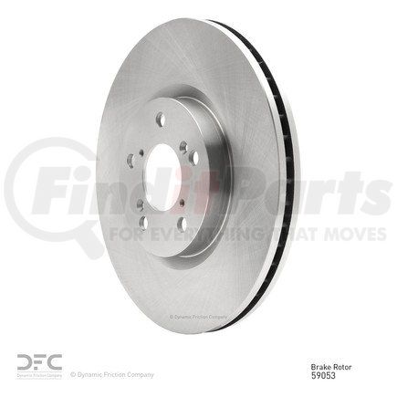 Dynamic Friction Company 604-59053 GEOSPEC Coated Rotor - Blank