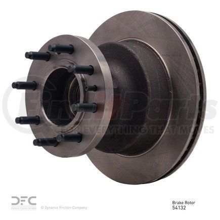 Dynamic Friction Company 604-54132 GEOSPEC Coated Rotor - Blank