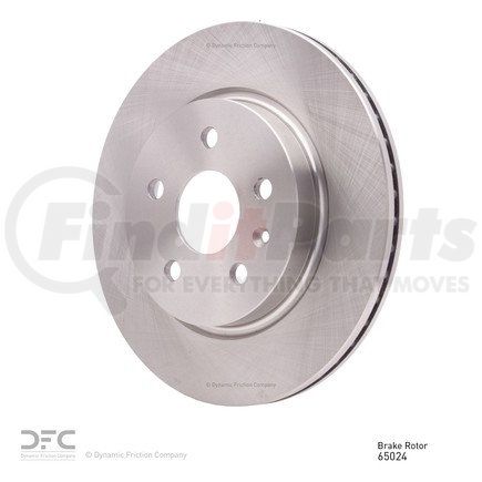 Dynamic Friction Company 604-65024 GEOSPEC Coated Rotor - Blank