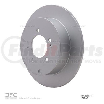 Dynamic Friction Company 604-72062 GEOSPEC Coated Rotor - Blank
