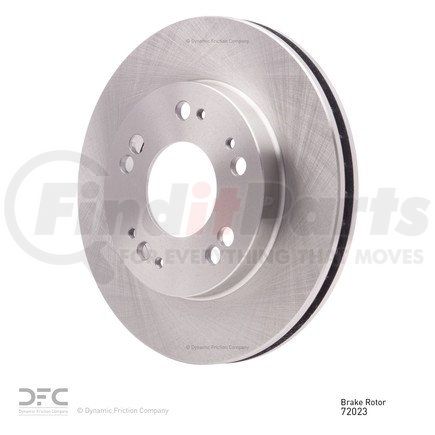 Dynamic Friction Company 604-72023 GEOSPEC Coated Rotor - Blank
