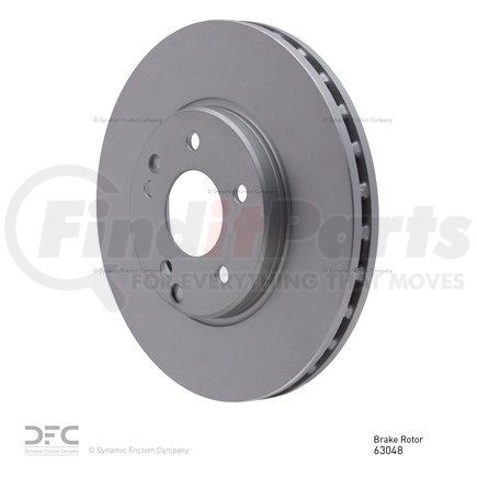 Dynamic Friction Company 604-63048 GEOSPEC Coated Rotor - Blank