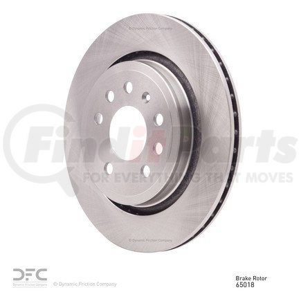 Dynamic Friction Company 604-65018 GEOSPEC Coated Rotor - Blank