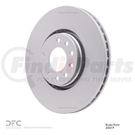 Dynamic Friction Company 604-65019 GEOSPEC Coated Rotor - Blank