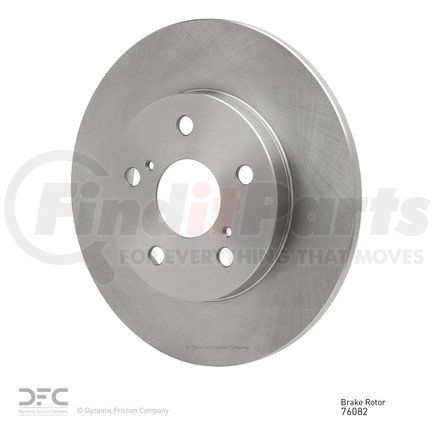 Dynamic Friction Company 604-76082 GEOSPEC Coated Rotor - Blank