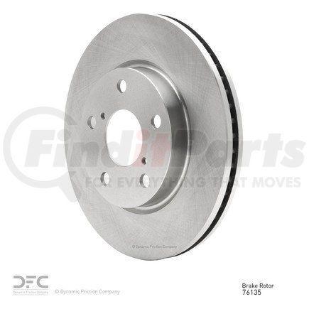 Dynamic Friction Company 604-76135 GEOSPEC Coated Rotor - Blank