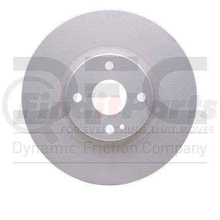 Dynamic Friction Company 604-80074 GEOSPEC Coated Rotor - Blank