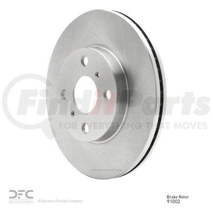 Dynamic Friction Company 604-91002 GEOSPEC Coated Rotor - Blank