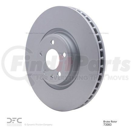 Dynamic Friction Company 604-73083 GEOSPEC Coated Rotor - Blank