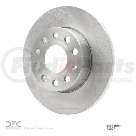 Dynamic Friction Company 604-74027 GEOSPEC Coated Rotor - Blank