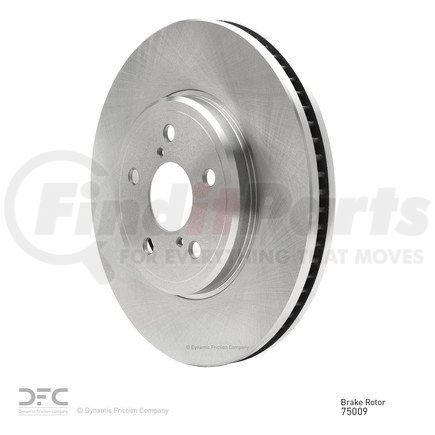 Dynamic Friction Company 604-75009 GEOSPEC Coated Rotor - Blank