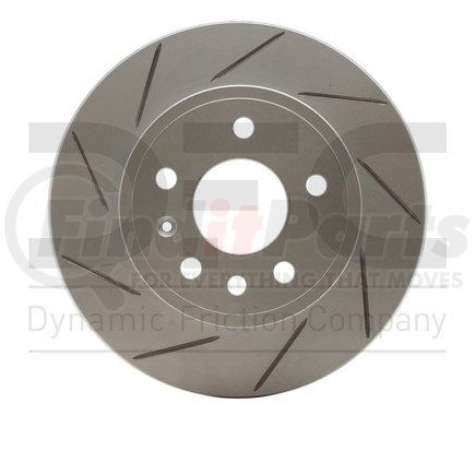 Dynamic Friction Company 614-65010 GEOSPEC Coated Rotor - Slotted