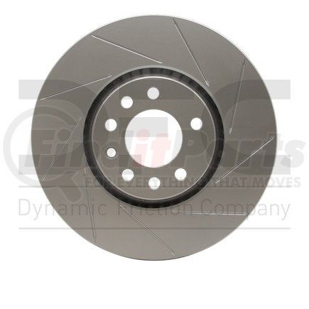 Dynamic Friction Company 614-65013 GEOSPEC Coated Rotor - Slotted