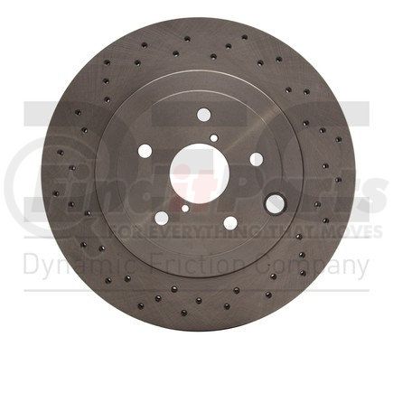 Dynamic Friction Company 620-13042 Disc Brake Rotor - Drilled