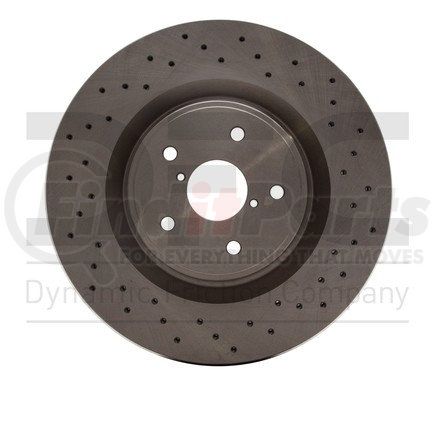 Dynamic Friction Company 620-13041 Disc Brake Rotor - Drilled