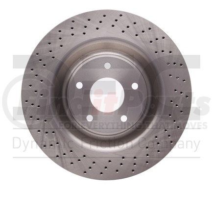 Dynamic Friction Company 620-47034 Disc Brake Rotor - Drilled