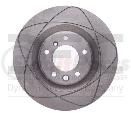 Dynamic Friction Company 610-63138 Disc Brake Rotor - Slotted