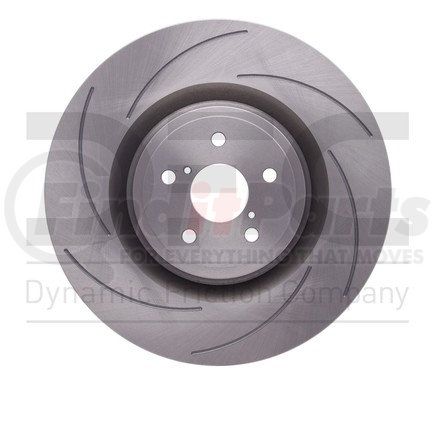Dynamic Friction Company 610-75038D Disc Brake Rotor - Slotted