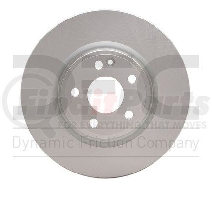 Dynamic Friction Company 624-63108 GEOSPEC Coated Rotor - Drilled
