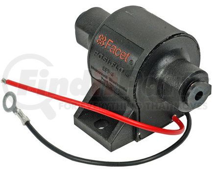 Facet Fuel Pumps 60107N Electric Fuel Pump - Posi-Flo Fuel Pump, 12 Volt, 7.0-10.0 PSI, 34 GPH