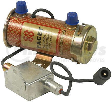 Facet Fuel Pumps 480517N GOLD-FLO Facet Fuel Pumps, Cylindrical Solid State Fuel Pump, 24V, 6-8PSI, 24" / 60.96cm Min Dry Lift