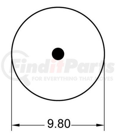 Continental AG 1R12-481 Air Spring Rolling Lobe