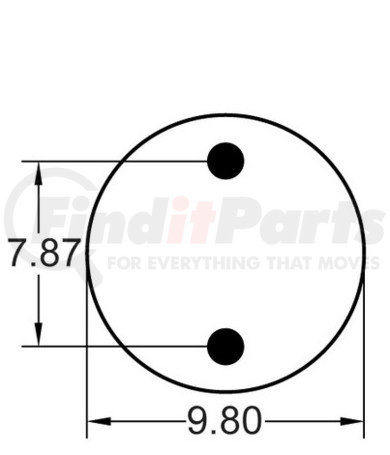 Continental AG 1R12-485 [FORMERLY GOODYEAR] AIR SPRING