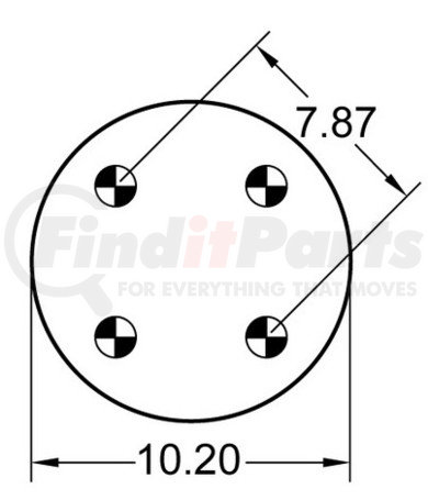 Continental AG 1R13-097 [FORMERLY GOODYEAR] AIR SPRING