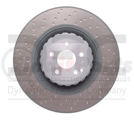 Dynamic Friction Company 654-63081 GEOSPEC Coated Rotor - Dimpled