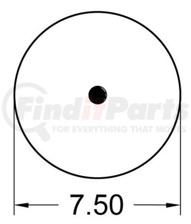 Continental AG 1R9-065 [FORMERLY GOODYEAR] Air Spring Rolling Lobe