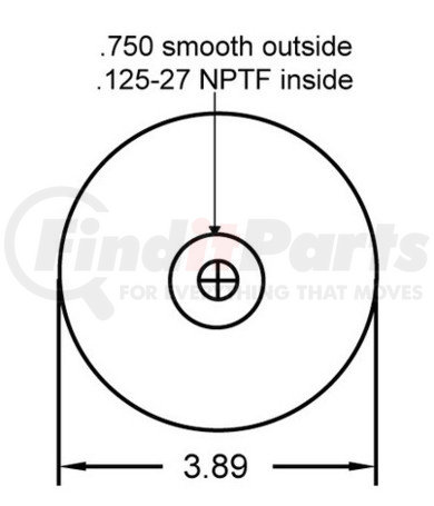 Continental AG 1S6-055 [FORMERLY GOODYEAR] Air Spring Sleeve
