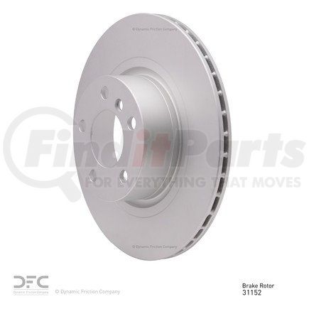 Dynamic Friction Company 900-31152 Hi- Carbon Alloy GEOMET Coated