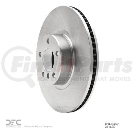 Dynamic Friction Company 900-31160D Hi- Carbon Alloy GEOMET Coated