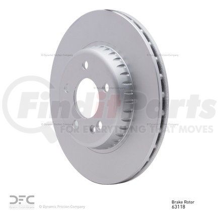 Dynamic Friction Company 900-63118 Hi- Carbon Alloy GEOMET Coated