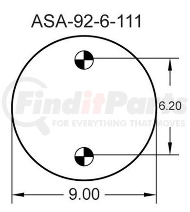 Continental AG 3B12-329 [FORMERLY GOODYEAR] Air Spring Bellows