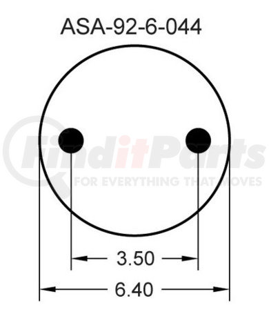 Continental AG 2B9-265 [FORMERLY GOODYEAR] Air Spring Bellows