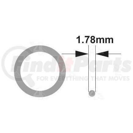 Four Seasons 24508 Blue Round O-Ring
